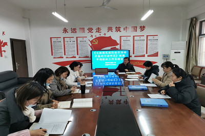 學研同行--滁州市龍蟠小學和名儒園幼兒園課題小組會